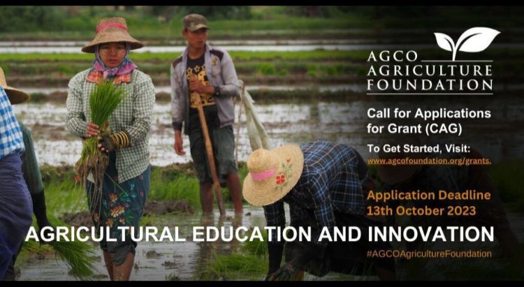 Funding Call For Applications For Grant Cag 2023